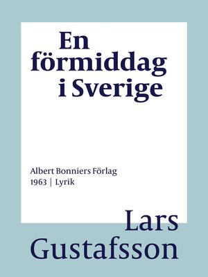cover image of En förmiddag i Sverige